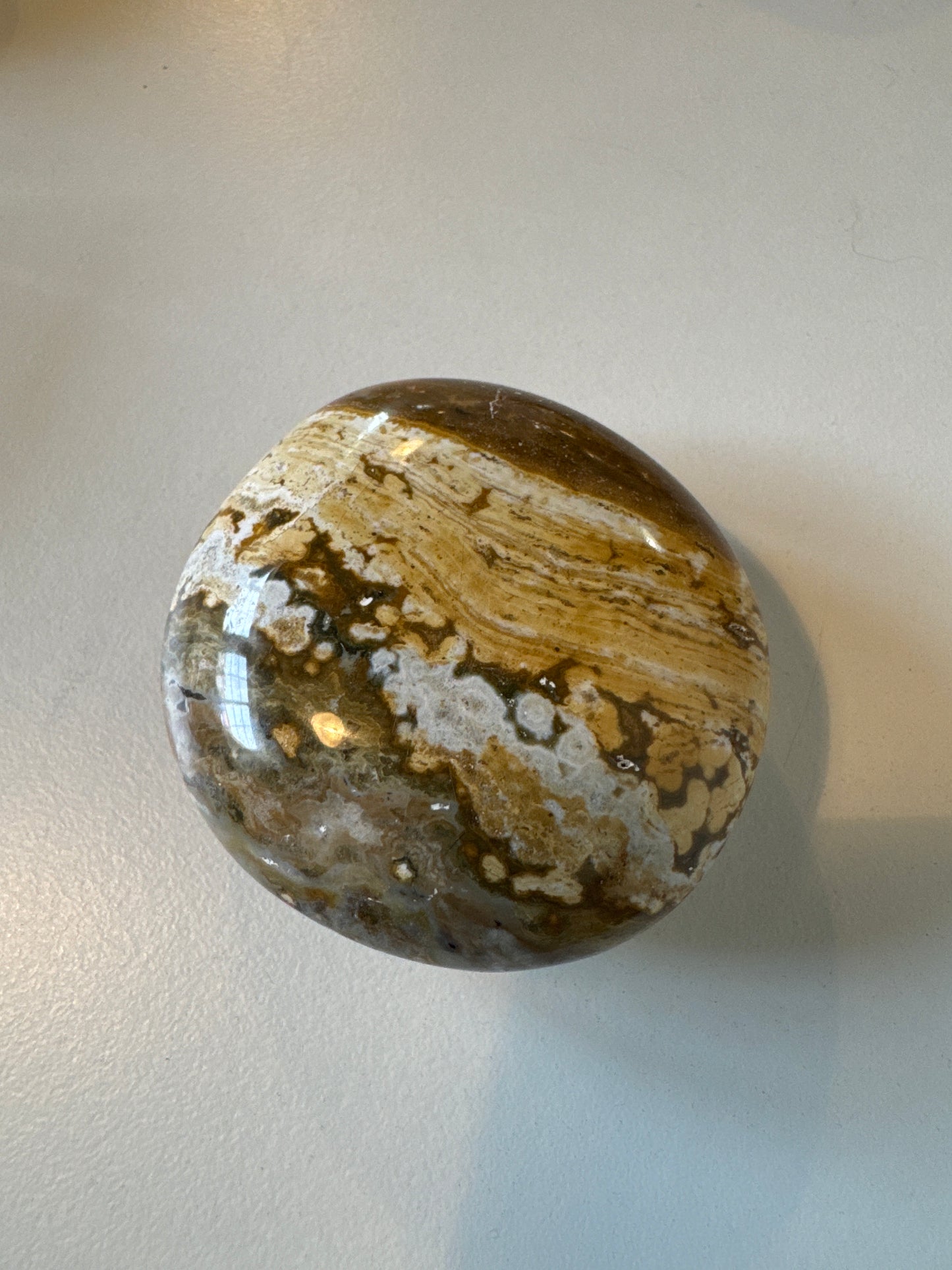 Veinless Ocean Jasper | Palm Stone | 50-60mm | Madagascar