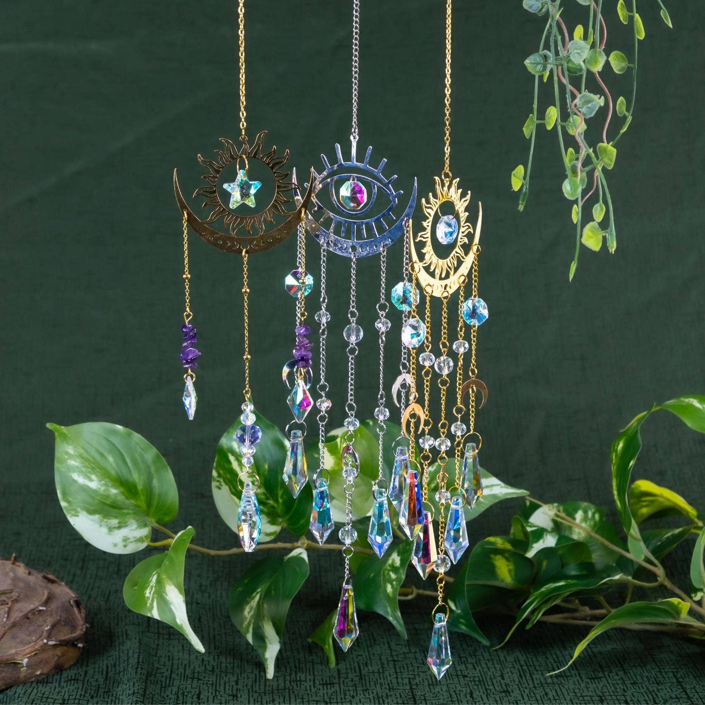sun and moon suncatcher