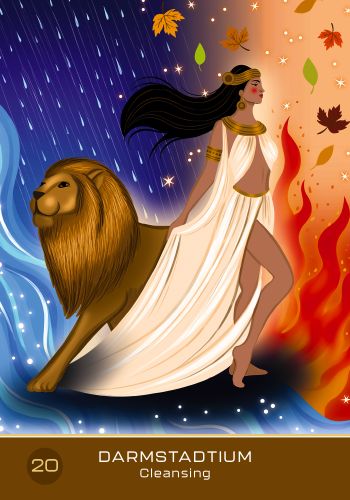 The Atomic Element Healing Oracle by Amy Leigh Mercree