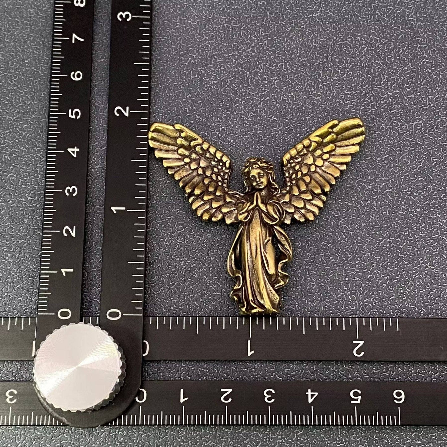 brass angel figurine