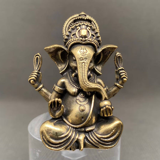brass Ganesha statue