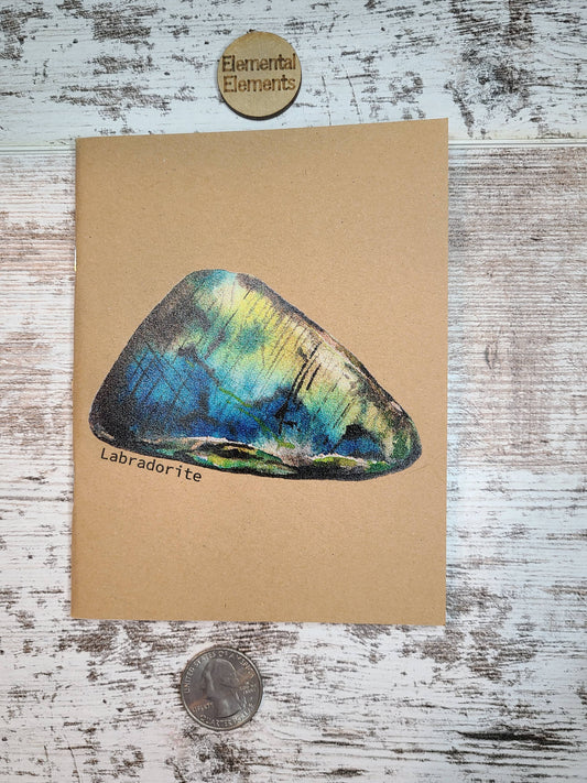 labradorite crystal journal