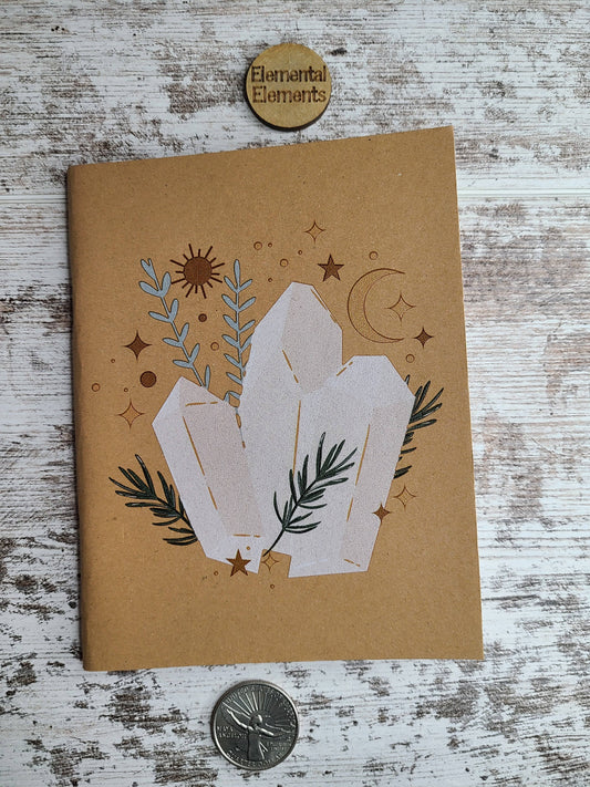 crystal green witch moon journal