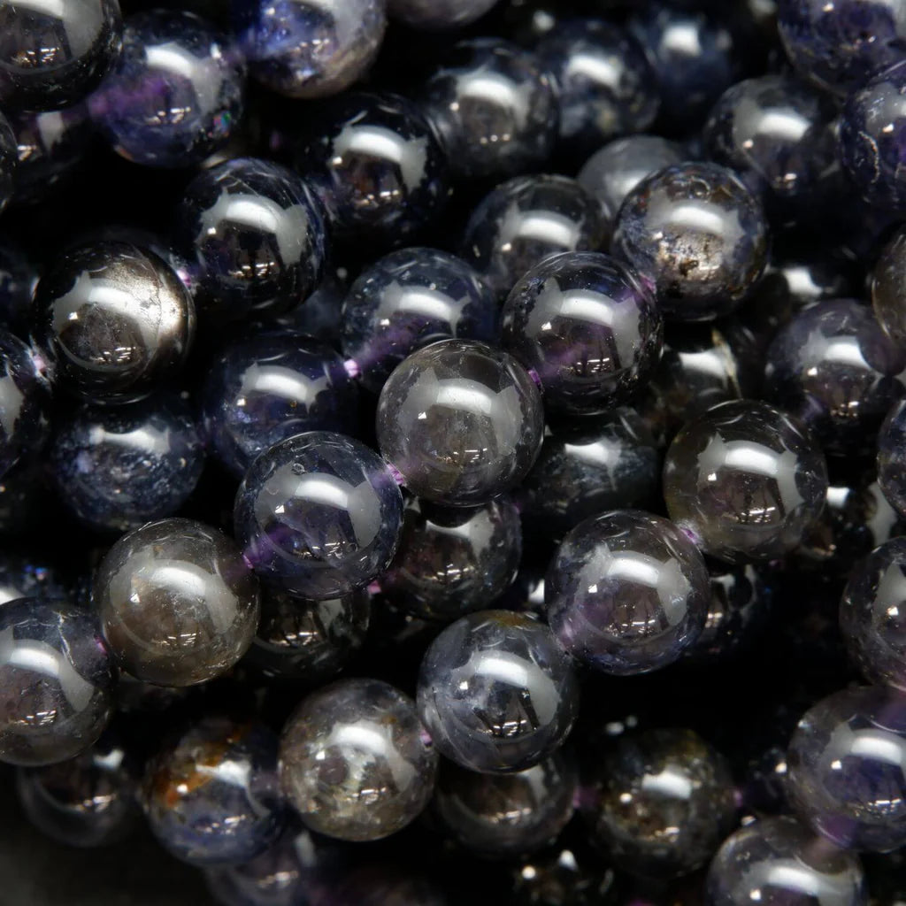 iolite beaded bracelets