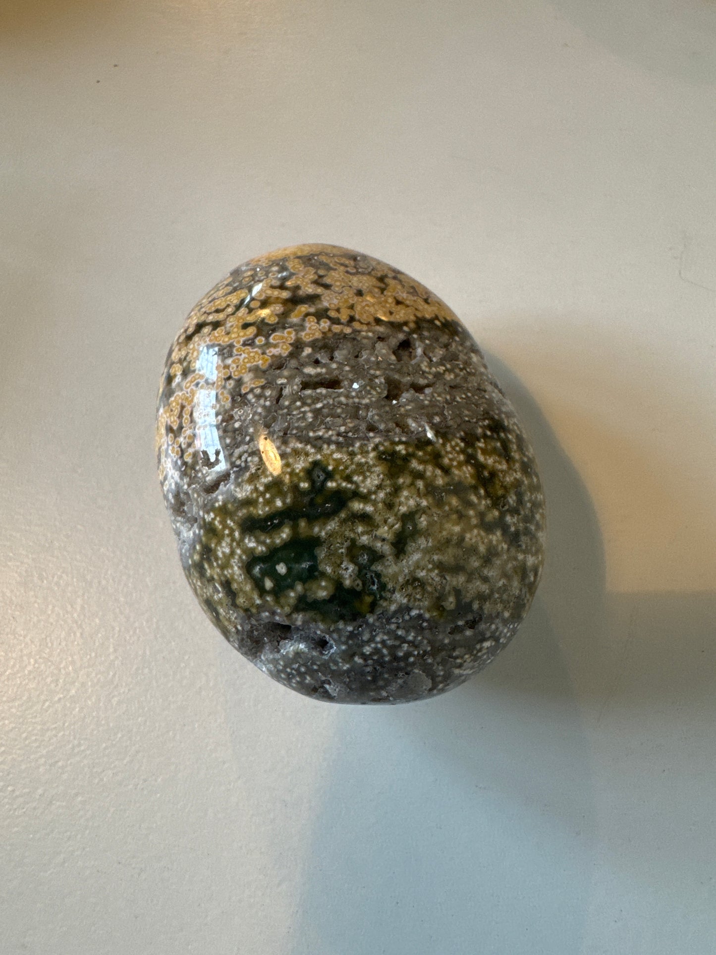 Veinless Ocean Jasper | Palm Stone | 50-60mm | Madagascar