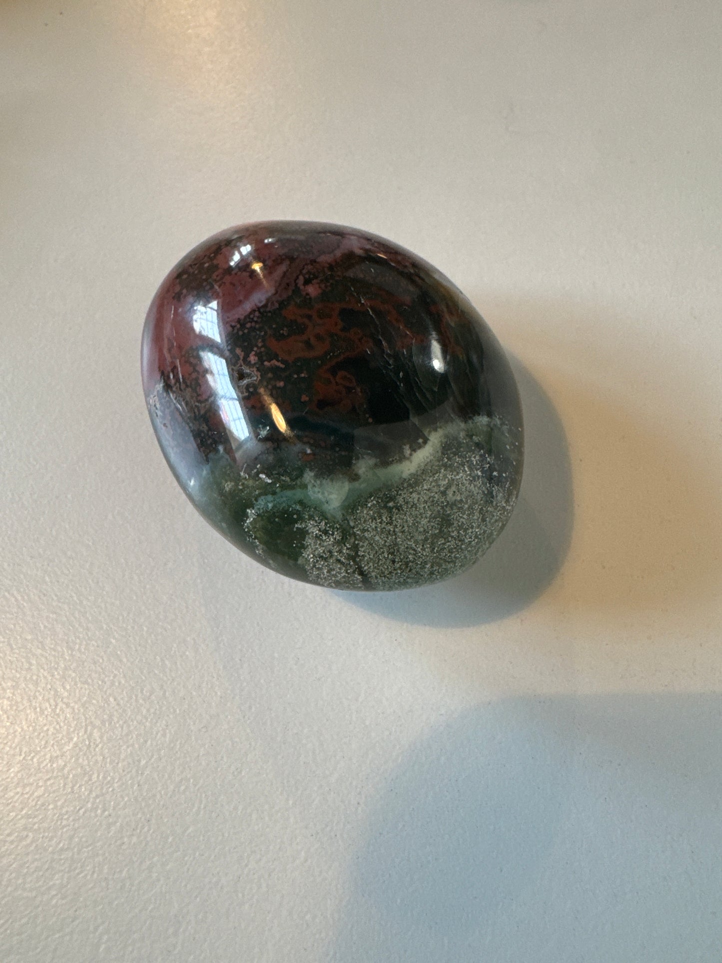Veinless Ocean Jasper | Palm Stone | 50-60mm | Madagascar