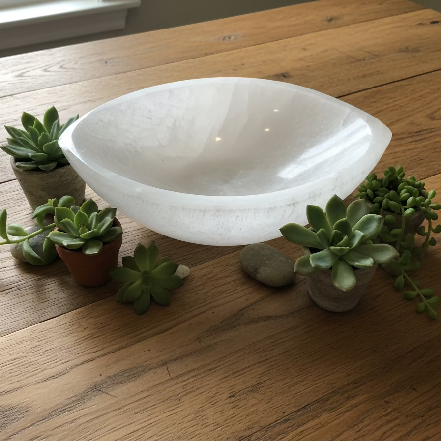 selenite bowls