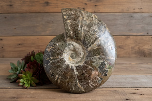 huge whole ammonite