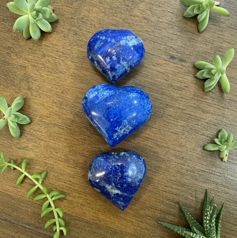 lapis lazuli heart