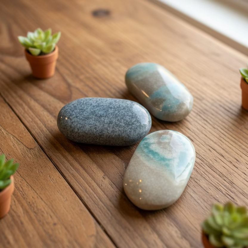 trolleite palm stones