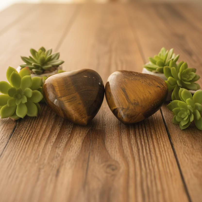 tiger's eye hearts