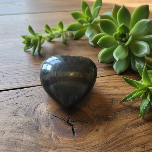 blue tiger's eye hearts