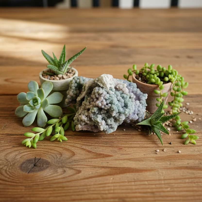 grape agate clusters