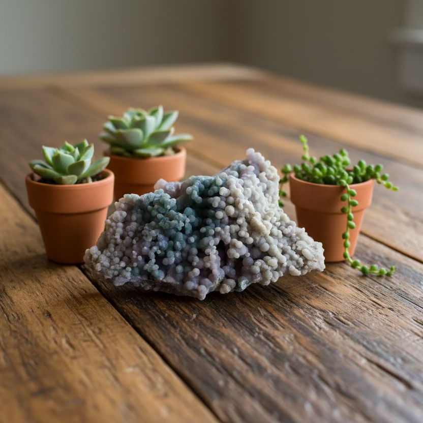 grape agate clusters