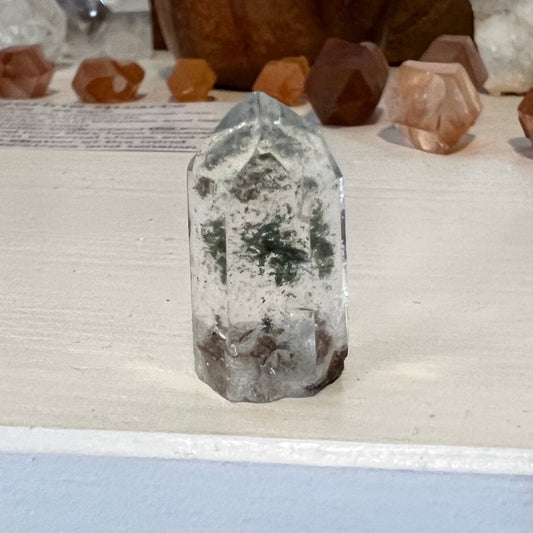 lodolite (garden quartz) points