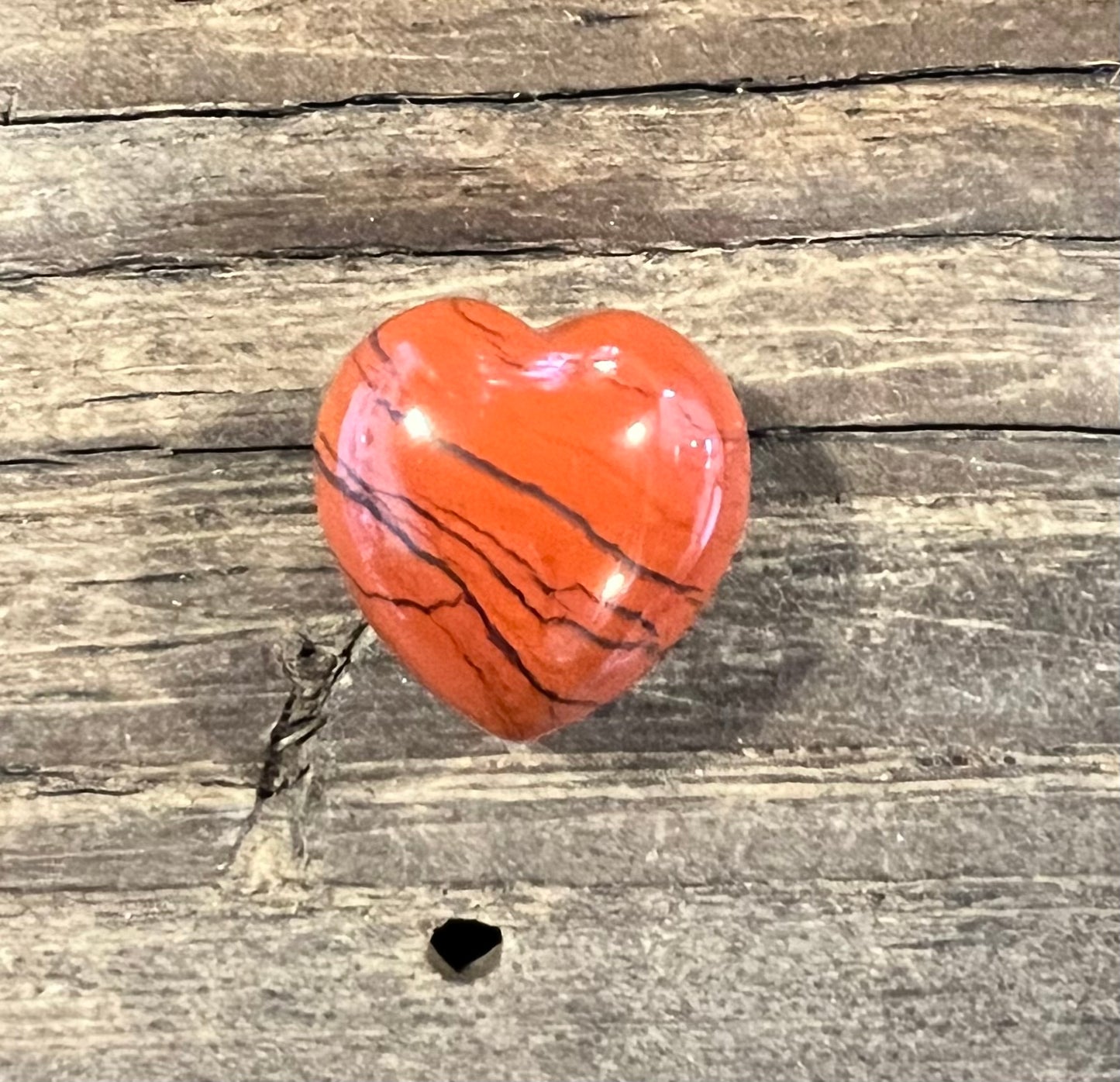 red jasper heart