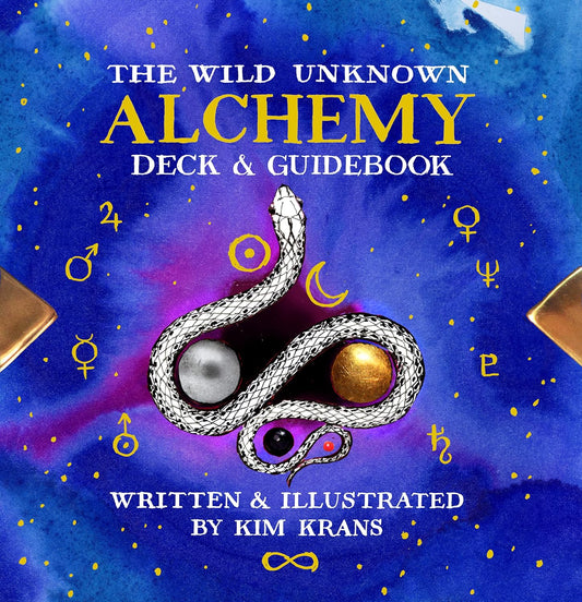 The Wild Unknown Alchemy Deck and Guidebook by Kim Krans