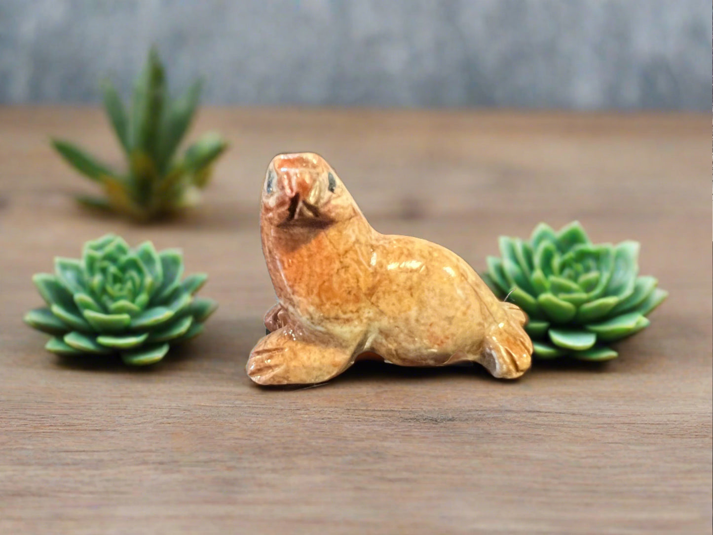 seal soapstone figurine
