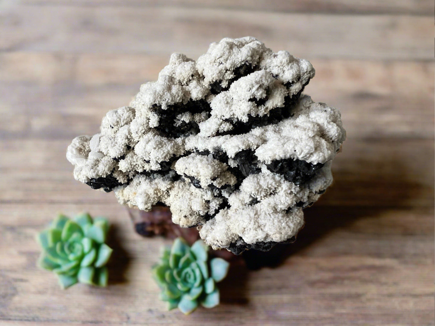 galena with calcite on quartz