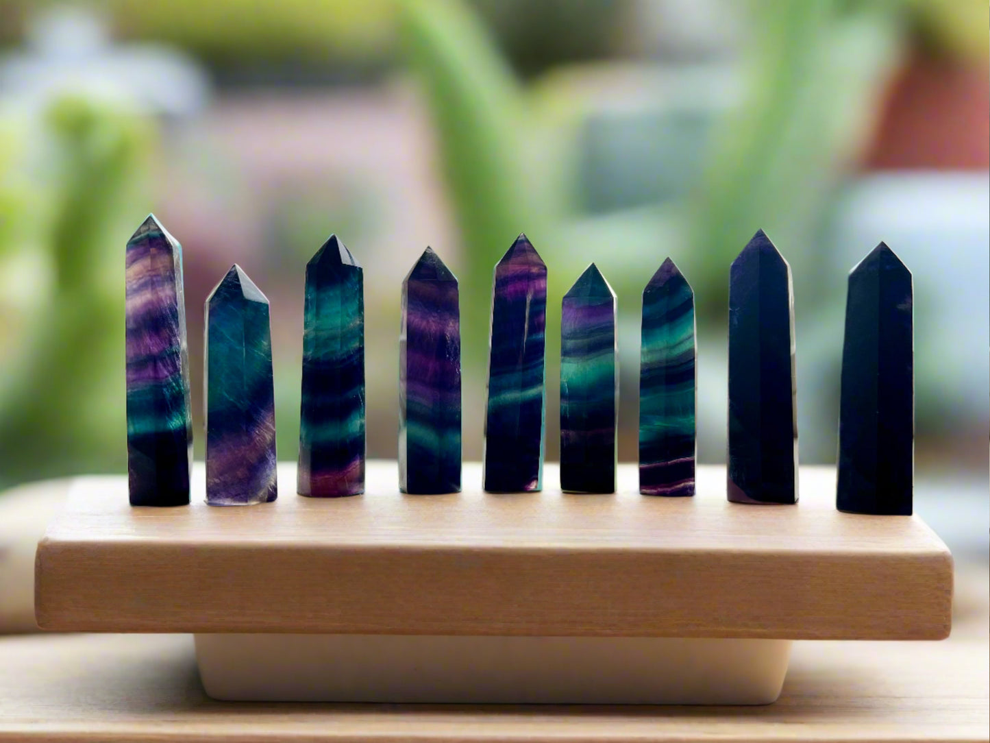 rainbow fluorite towers