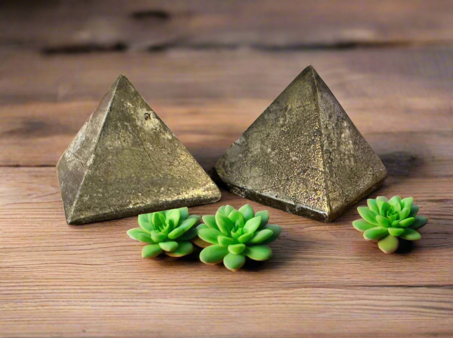 pyrite pyramids