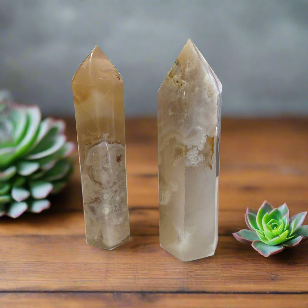 flower agate tower