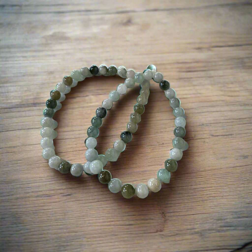 Burmese jade bracelet