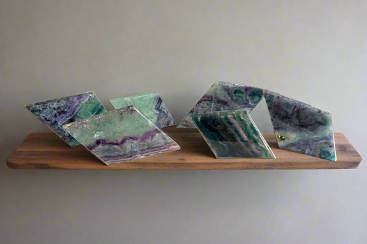 fluorite "kite" slices