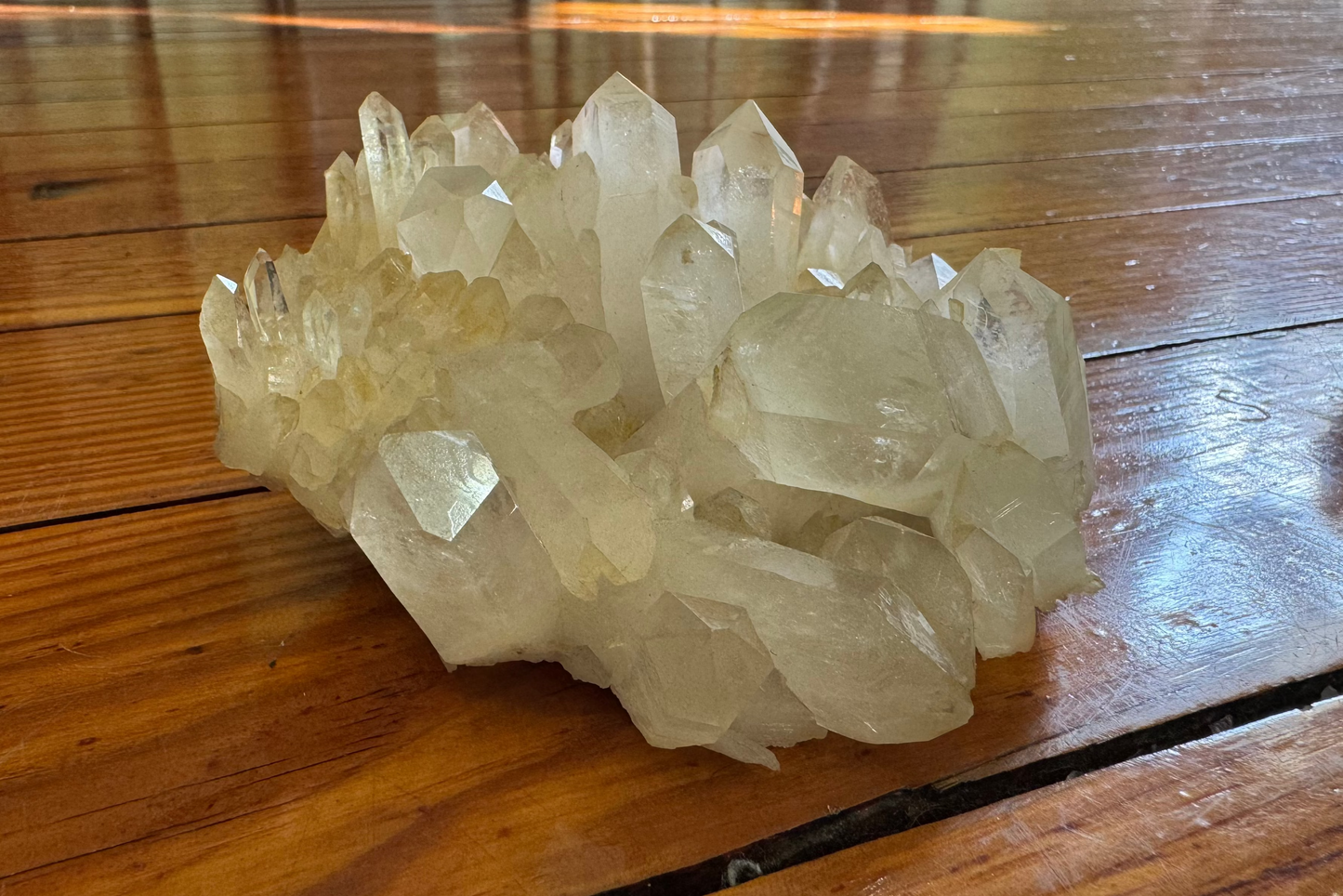 clear quartz clusters (medium)