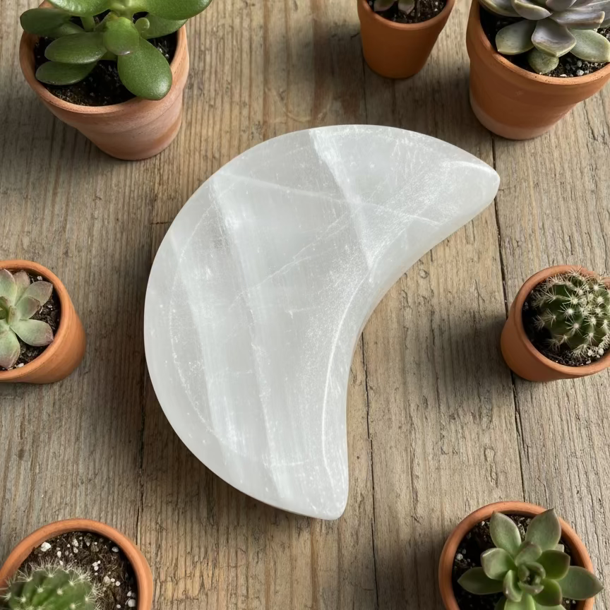 selenite bowls