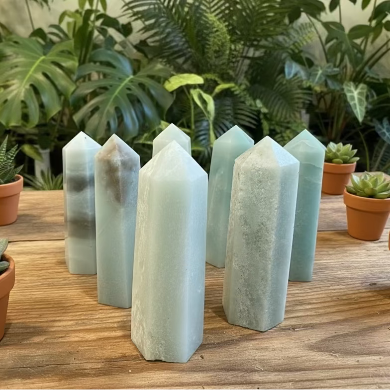 Caribbean calcite towers