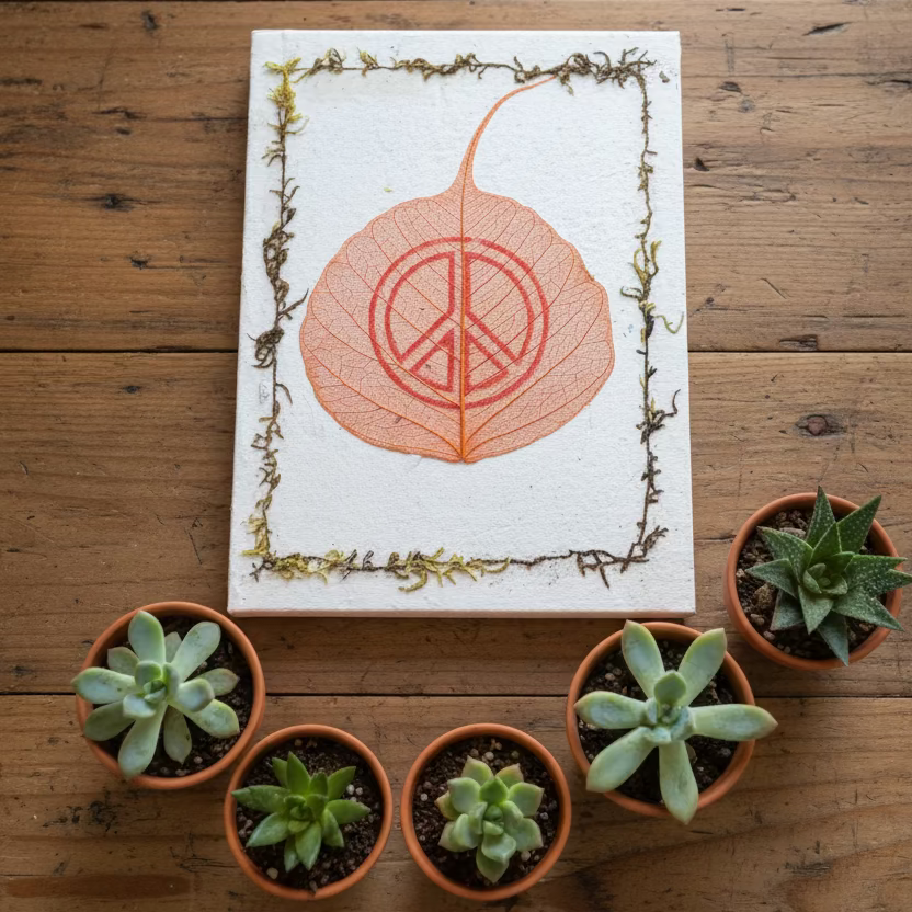 handmade Lokta paper greeting cards