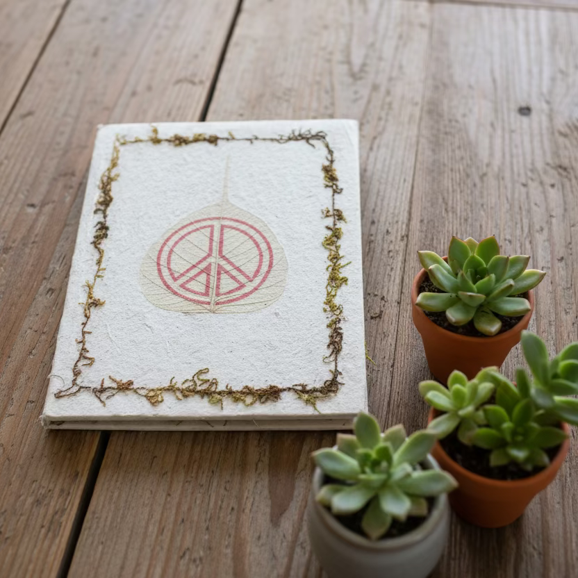handmade Lokta paper greeting cards