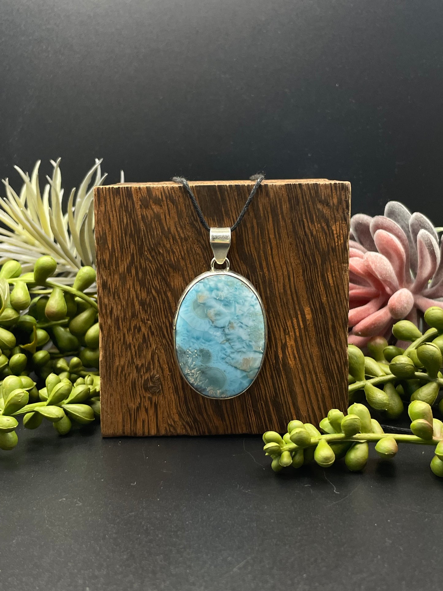 larimar pendant