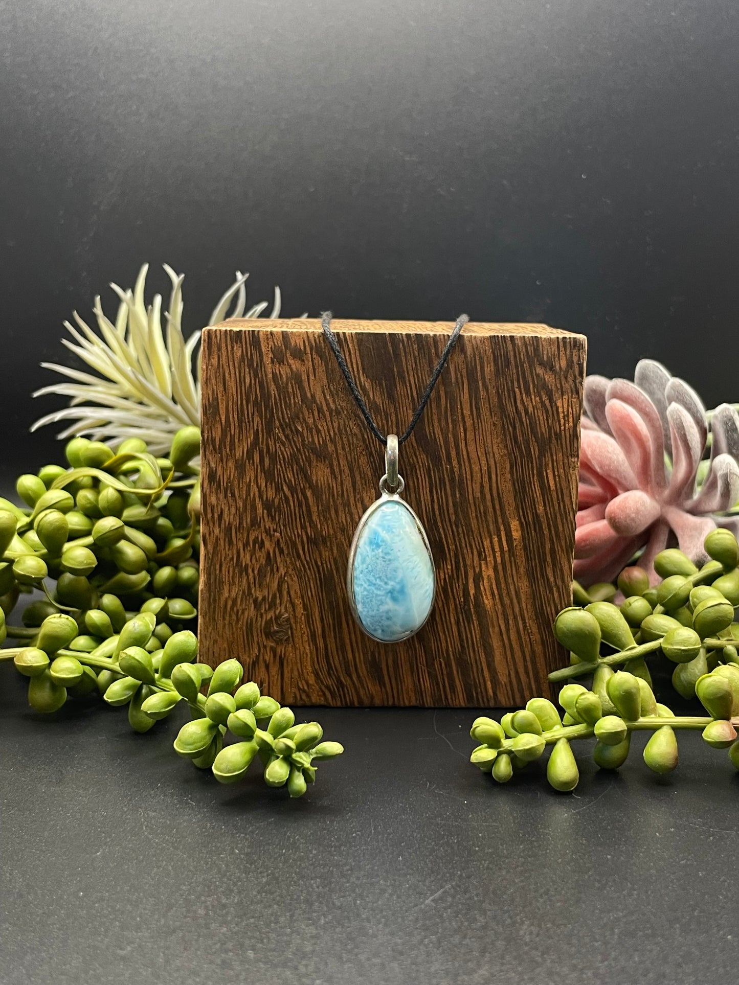 larimar pendant