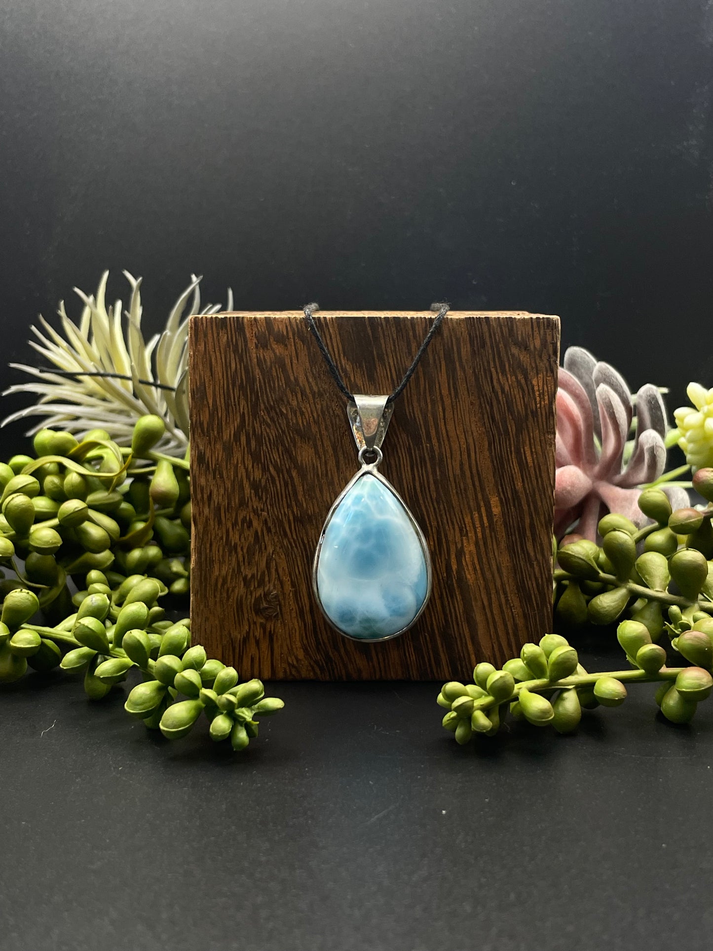 larimar pendant