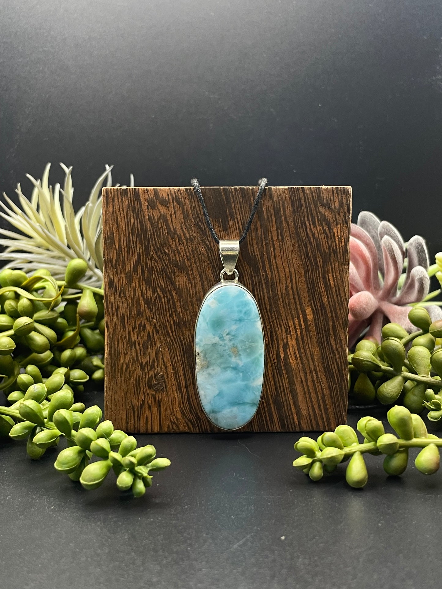 larimar pendant