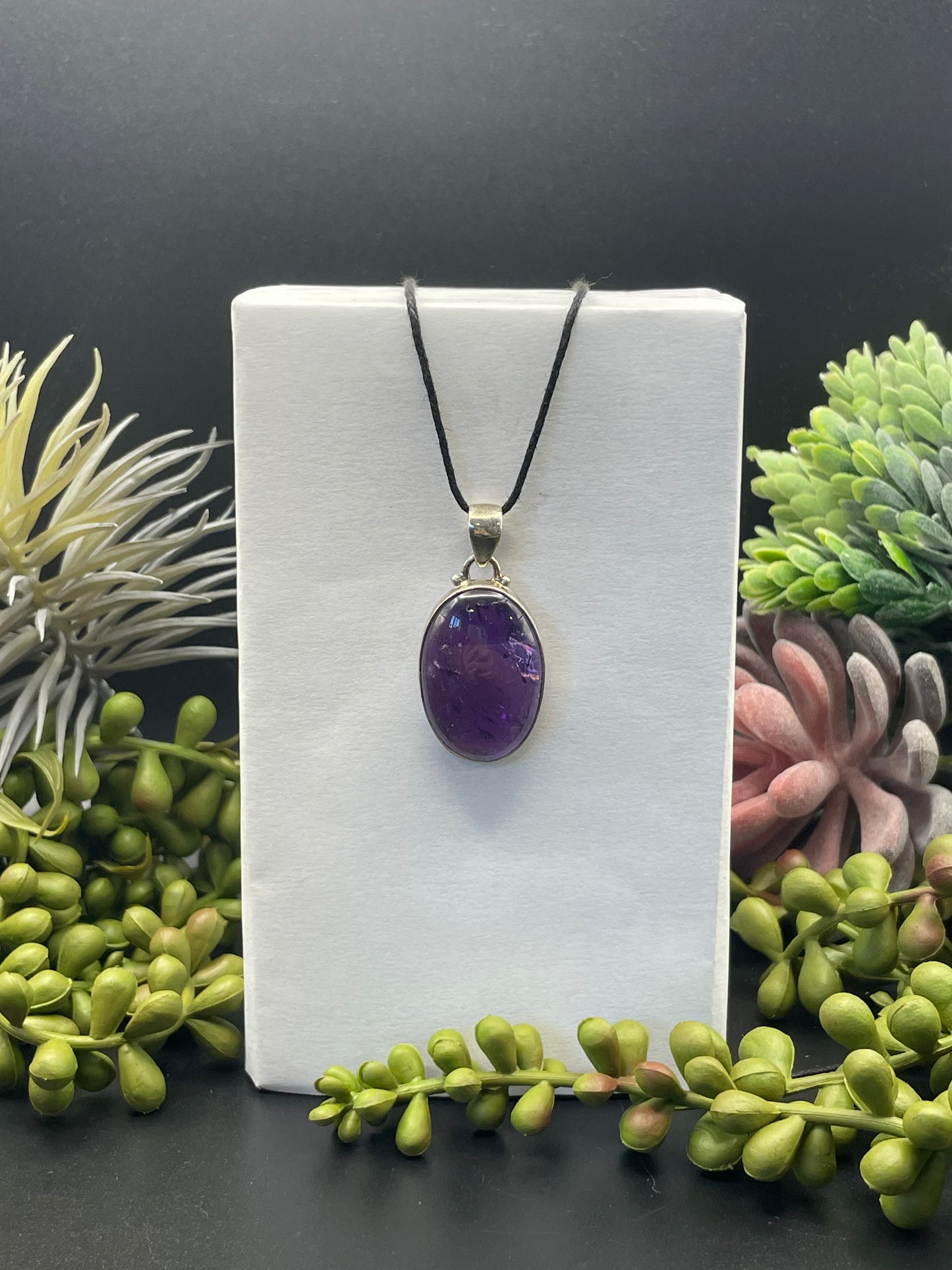 amethyst pendant