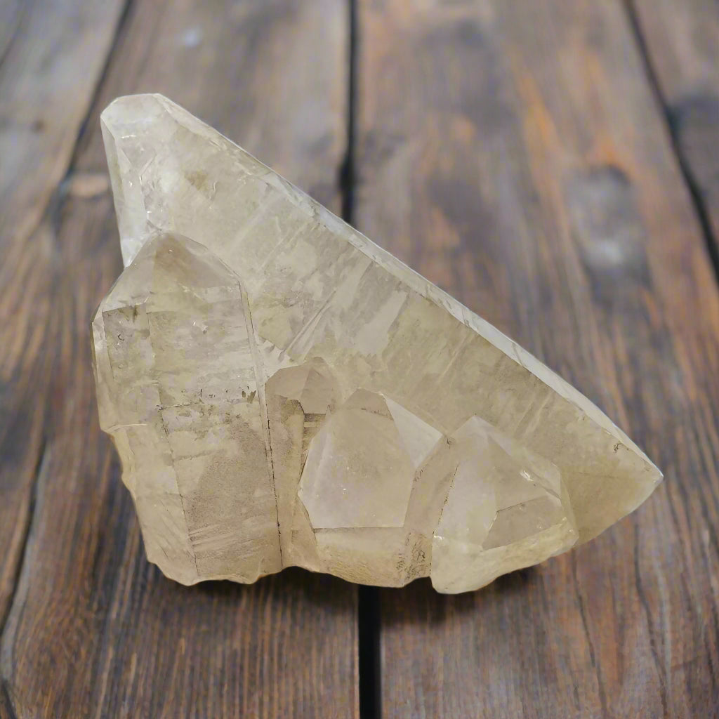 golden healer quartz cluster