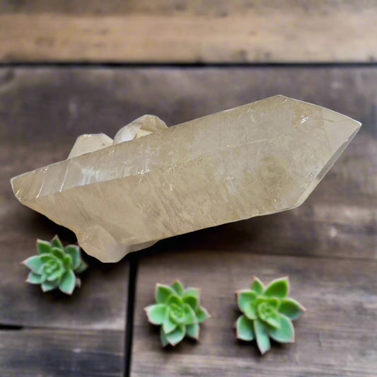 golden healer quartz cluster
