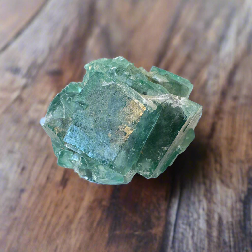 raw natural fluorite clusters from Madagascar