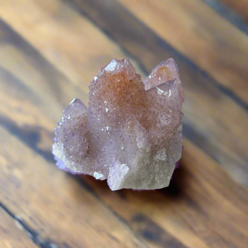 amethyst spirit (cactus) quartz clusters
