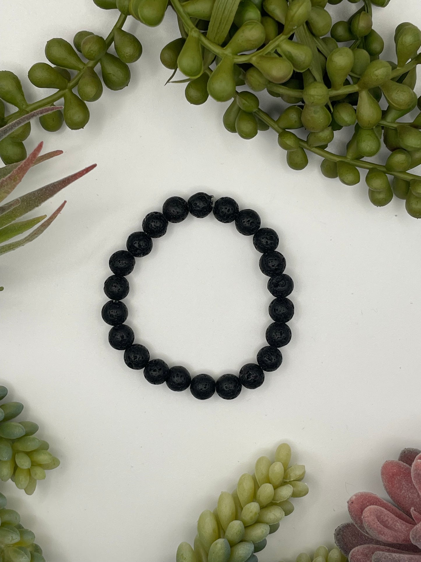 lava rock beaded bracelets