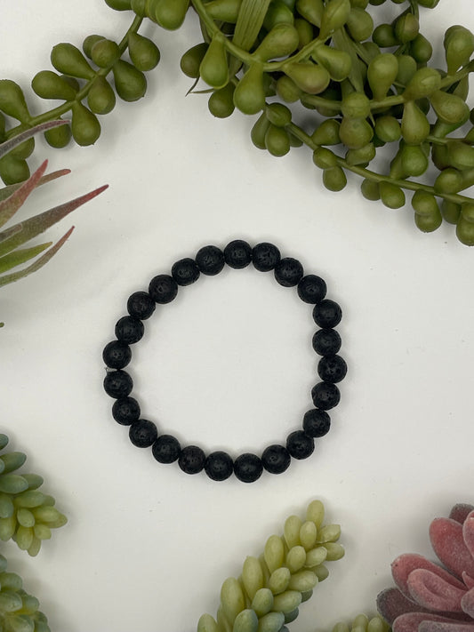 lava rock beaded bracelets