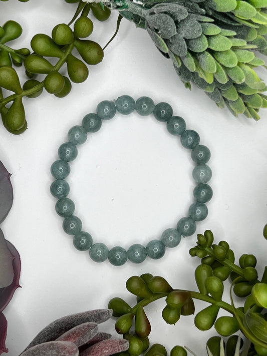 Burmese jade bracelet