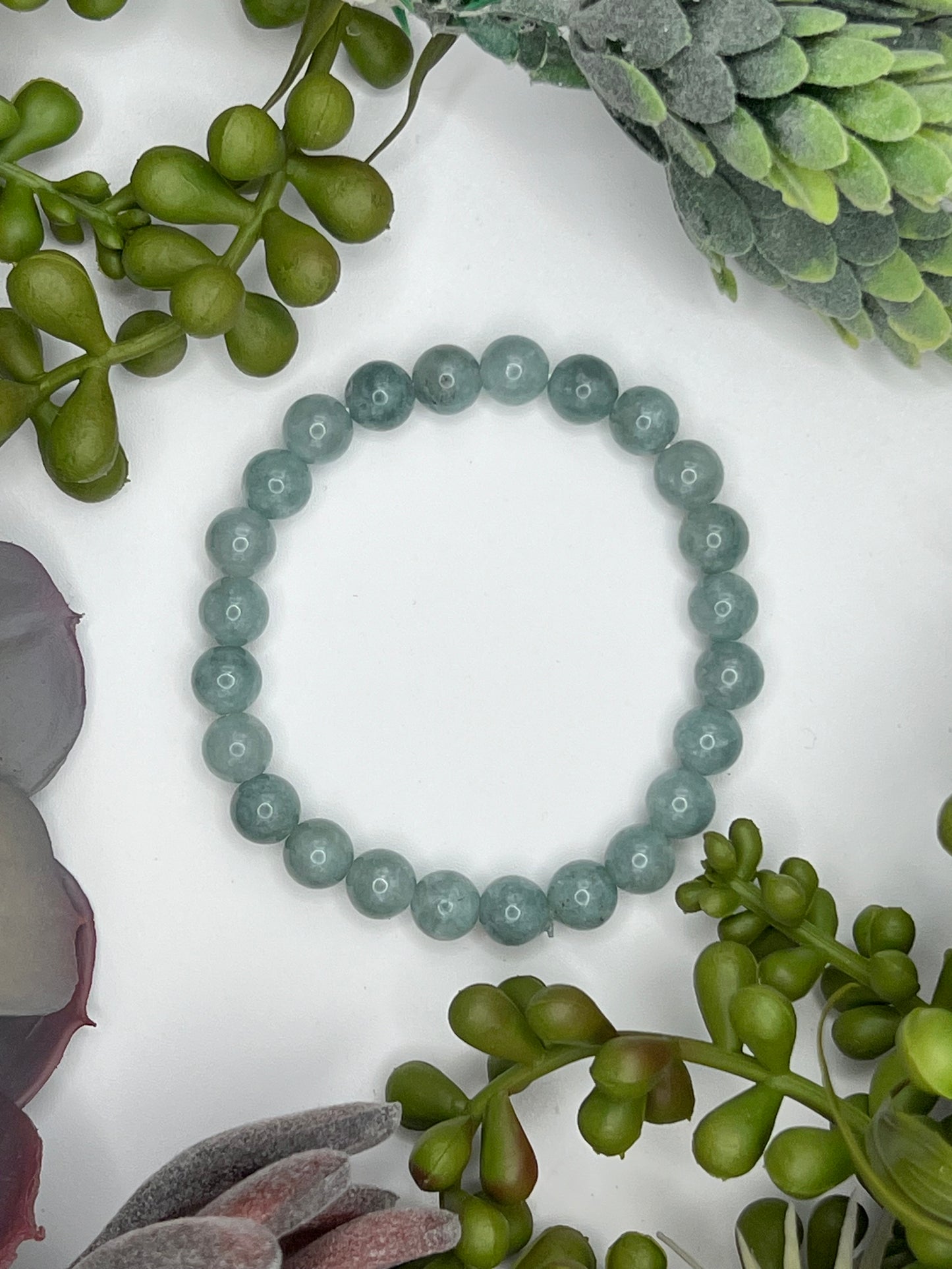 Burmese jade bracelet