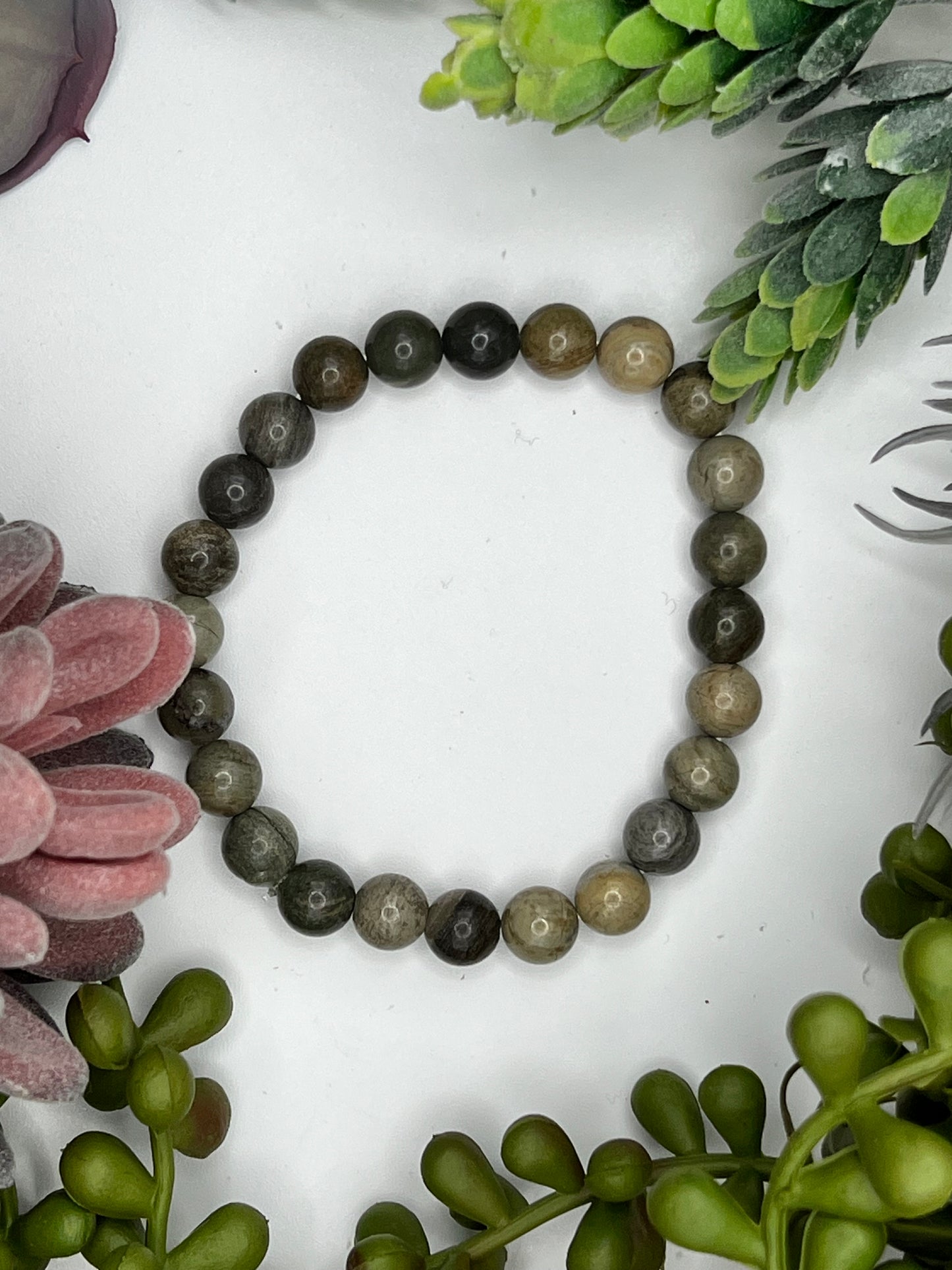 butter jasper bracelet (8mm)