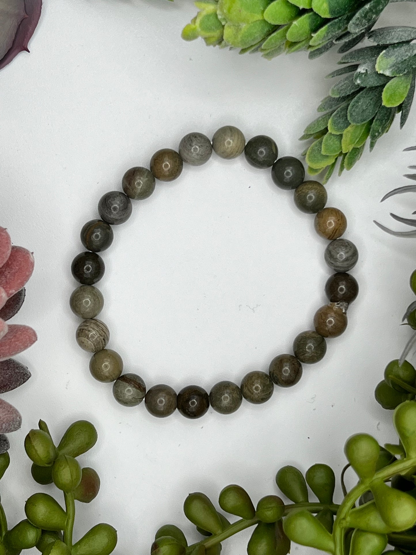 butter jasper bracelet (8mm)