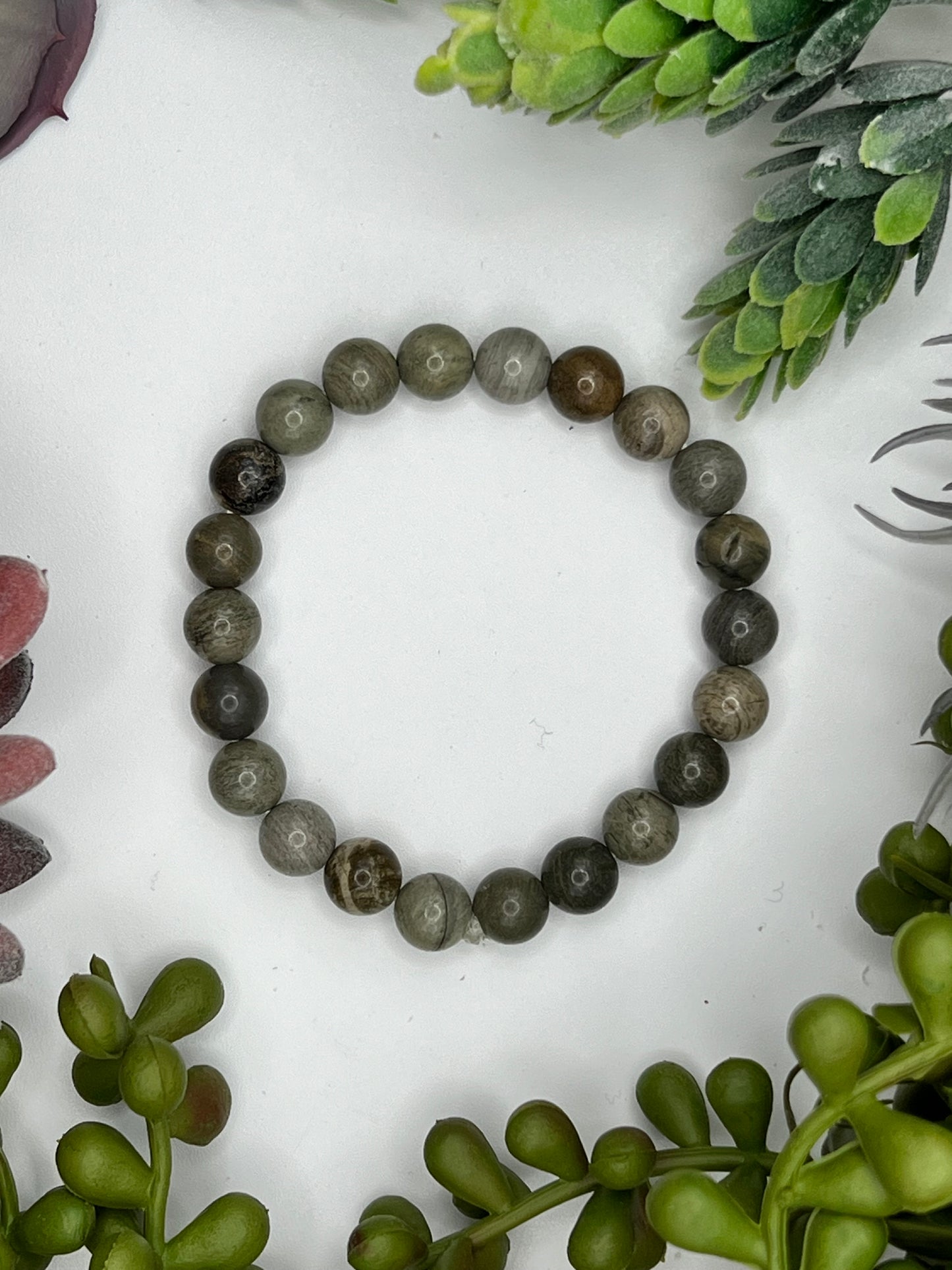 butter jasper bracelet (8mm)