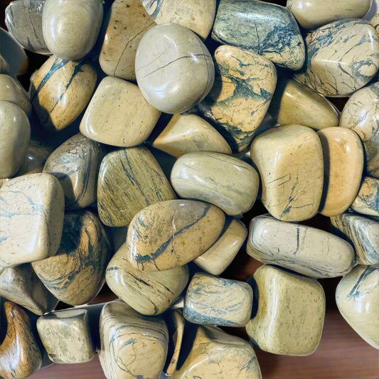 green canyon jasper tumbles